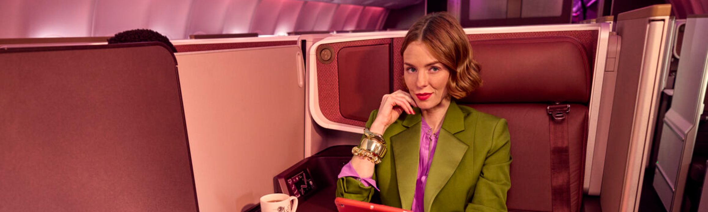 Lady in upper class