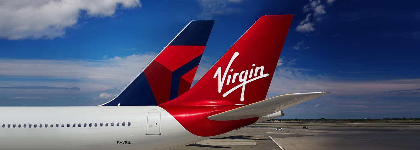 Virgin Atlantic aircraft tailfin