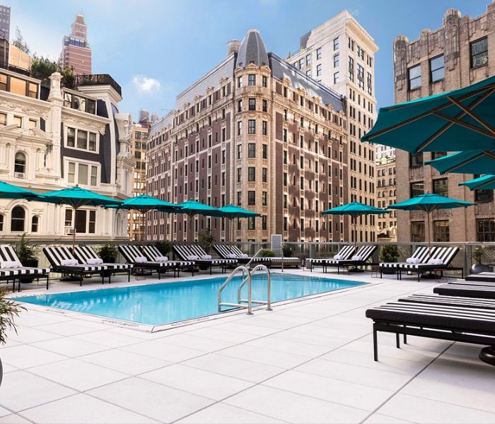 The Pool Club at Virgin Hotels New York City