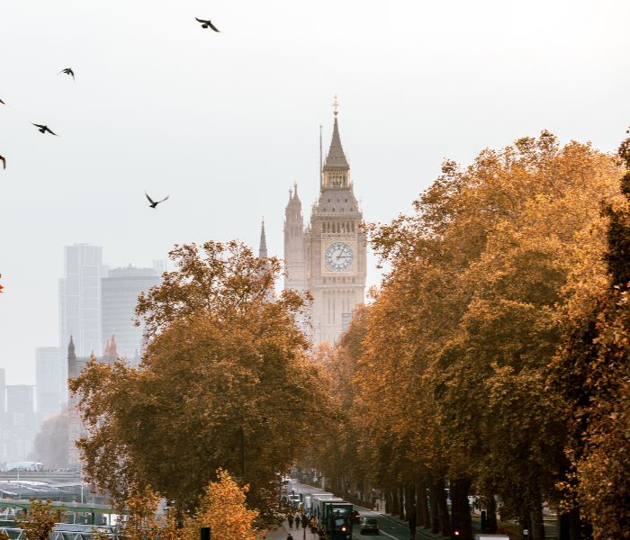 Big Ben in Autumn