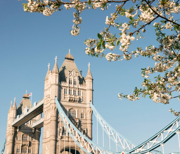 Tower Bridge in the Spring