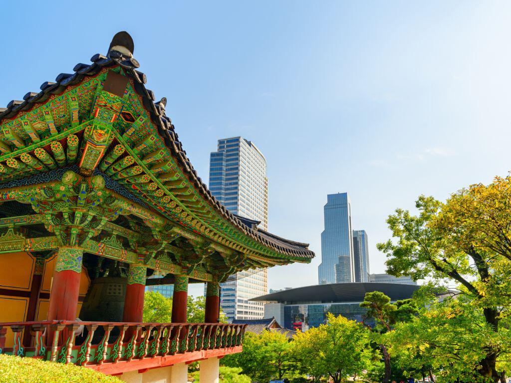 Skyline views in Seoul