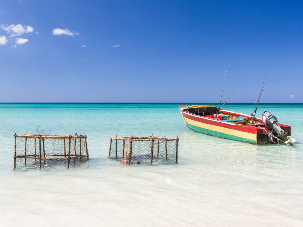 Jamaica fishing boat