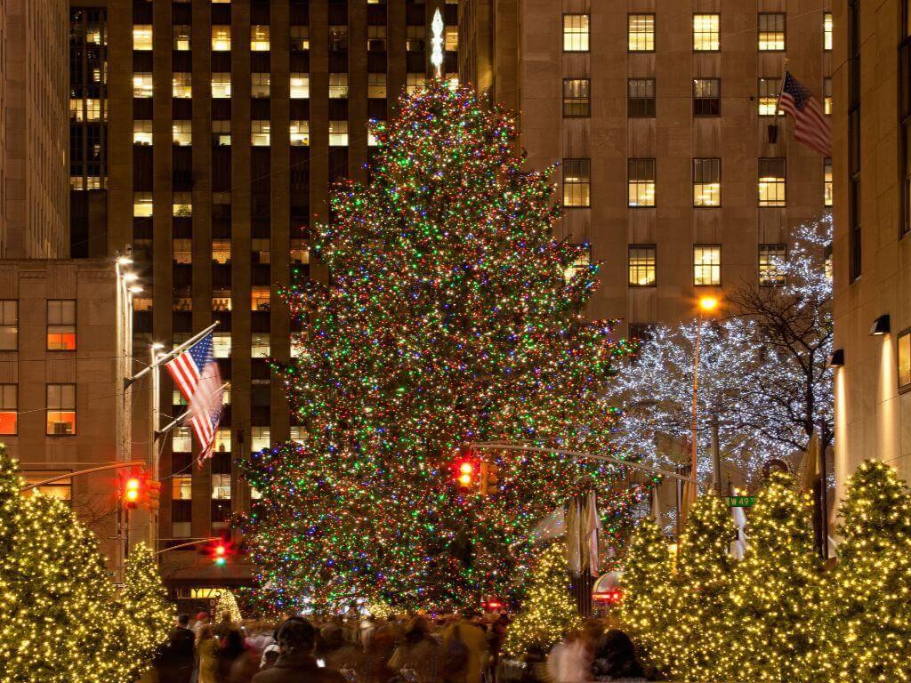 Christmas tree at Rockefeller
