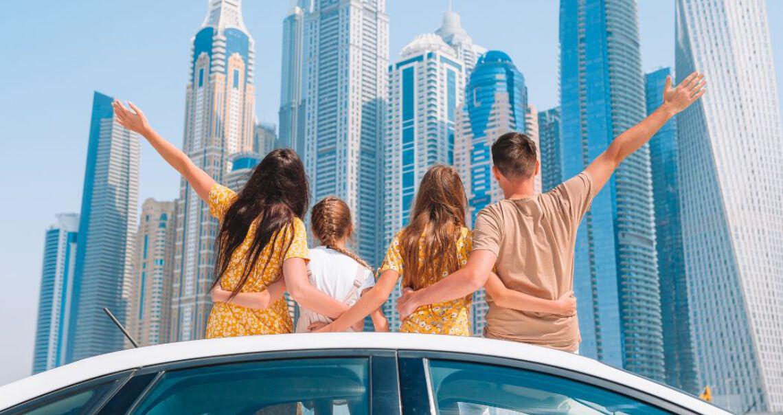 Family in Dubai