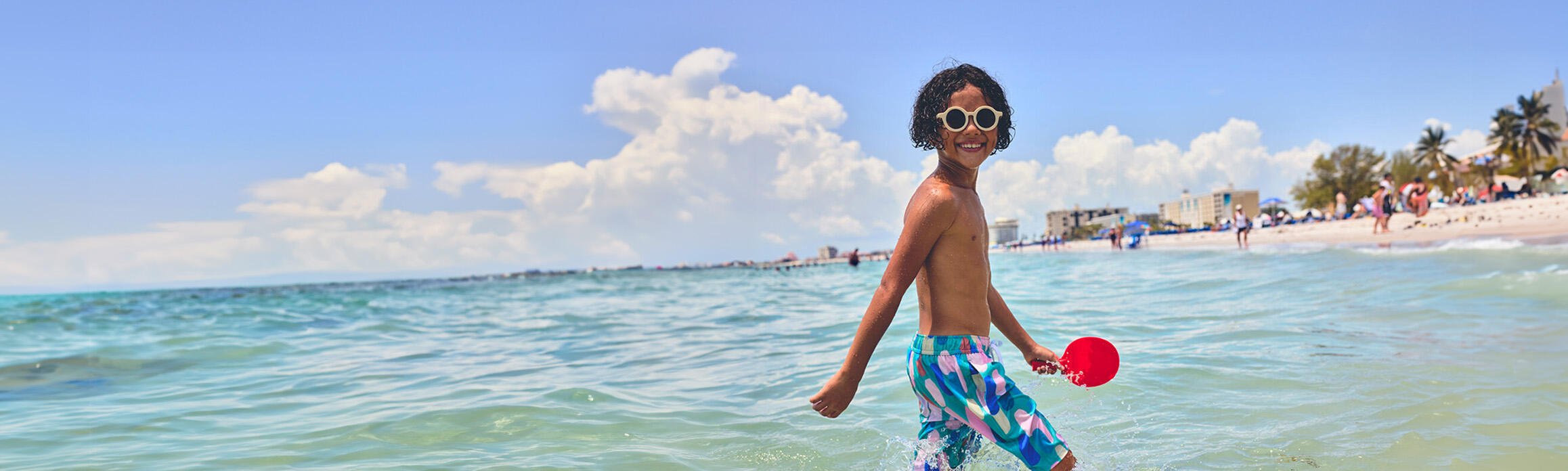 Boy on beach