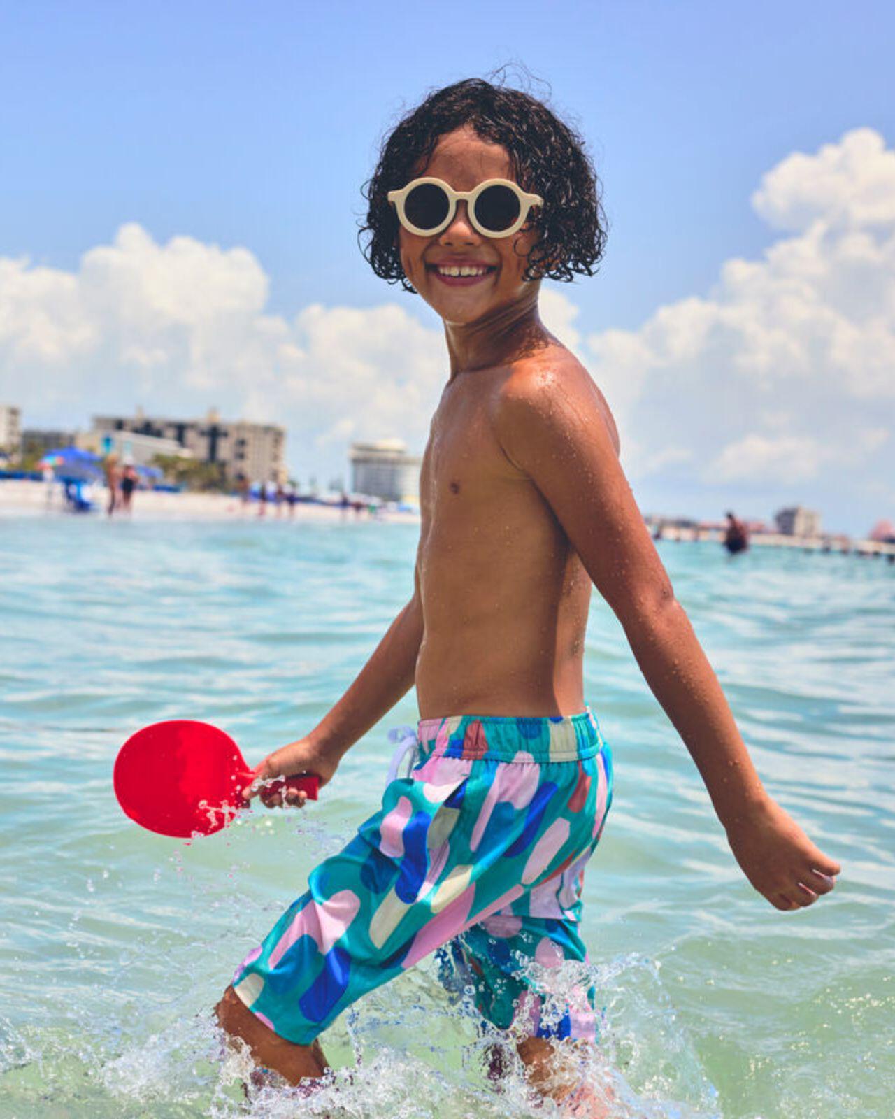 Boy on beach