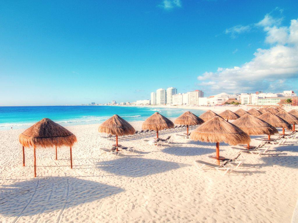 Cancun beach holiday