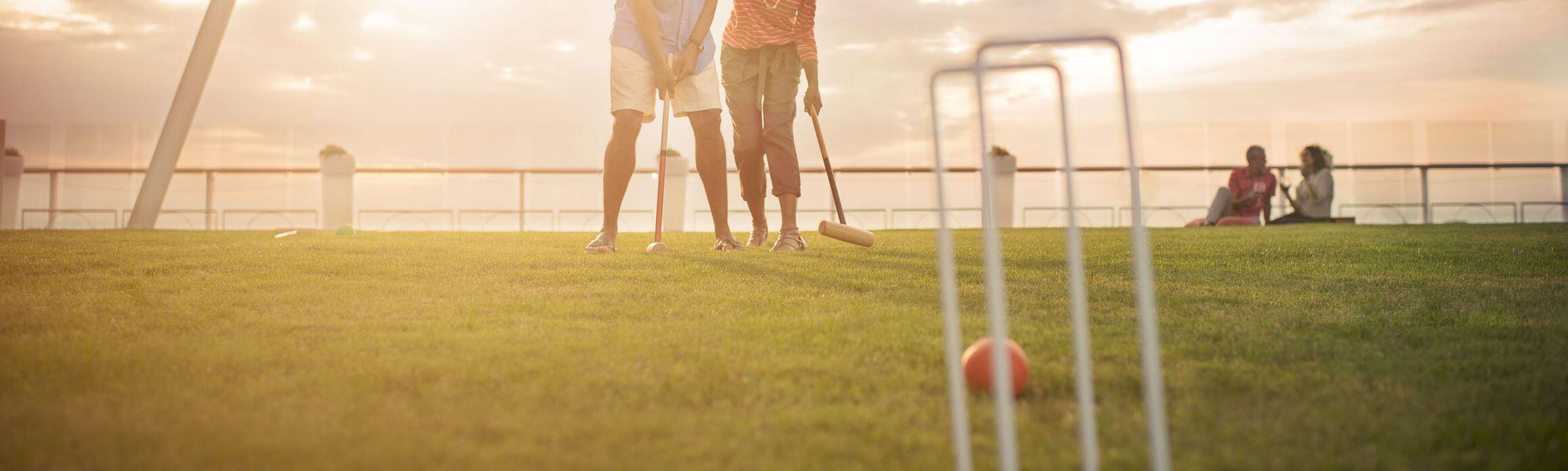 Croquet on board