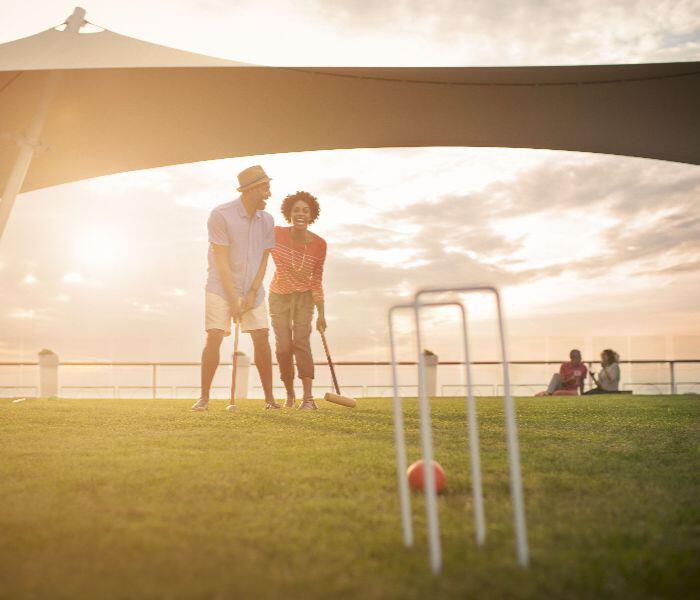 Croquet on board