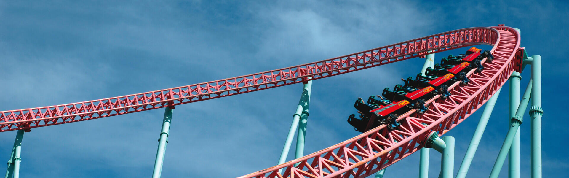 Rollercoaster in Anaheim