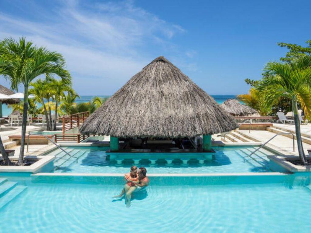 Pool bar at Couples Swept Away
