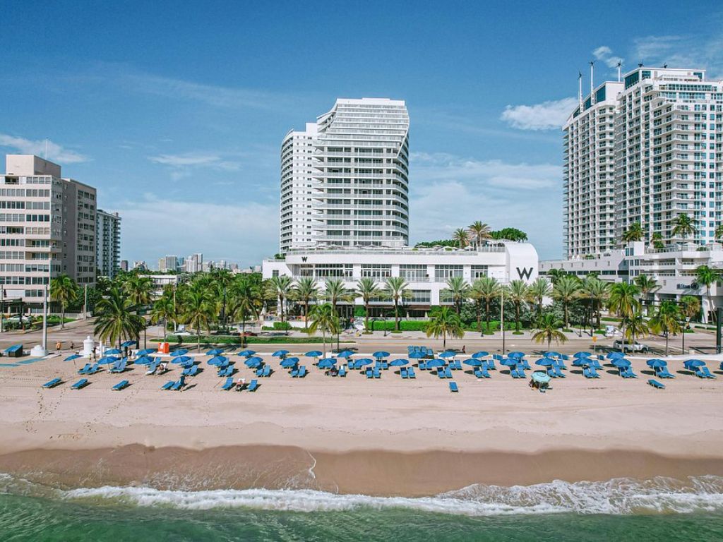 View of Beach and W Fort Lauderdale