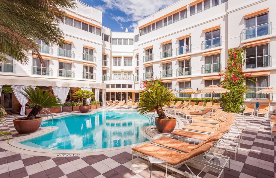Pool at Plymouth Miami Beach hotel