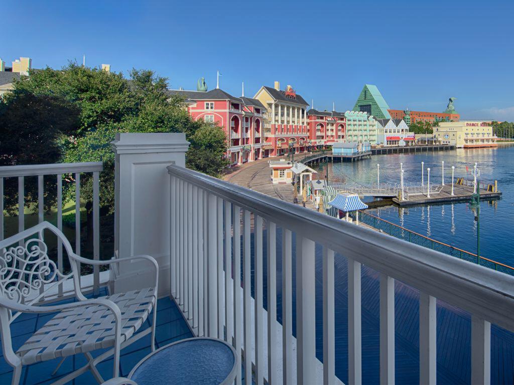 Balcony at Disney's Boardwalk Inn