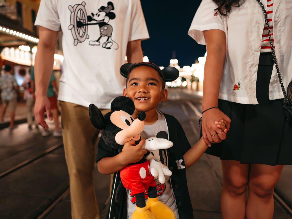 Boy at Disney