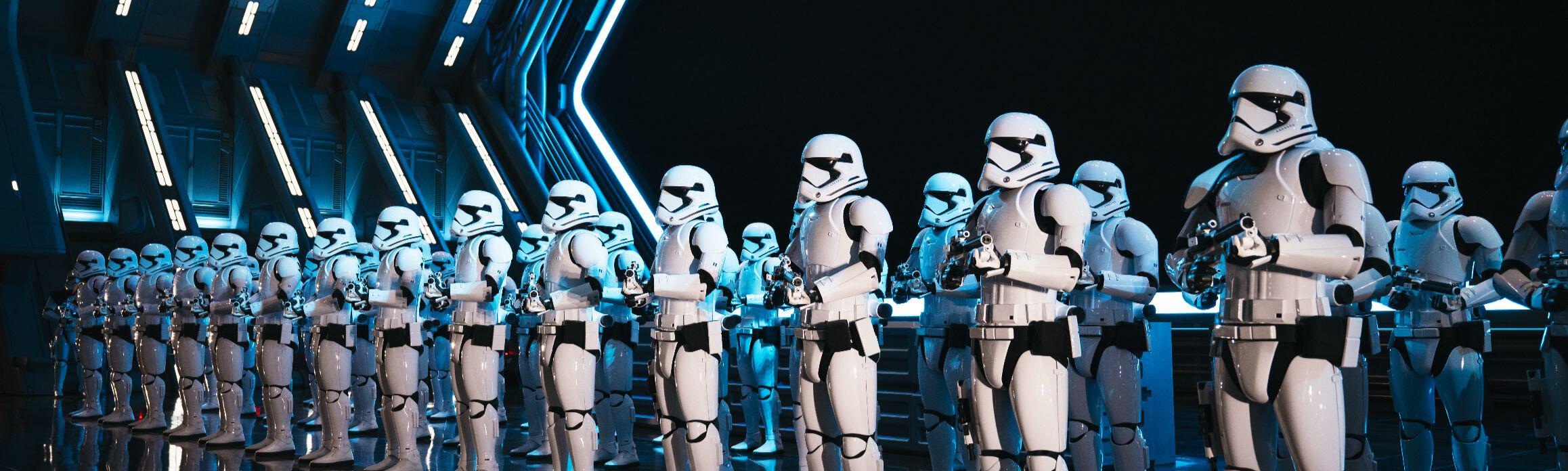 Star Wars Rise of the Resistance ride at Disney's Hollywood Studios