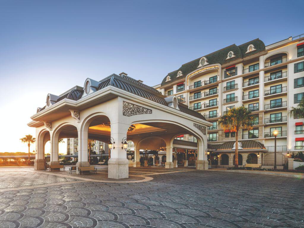 Entrance to Disney's Riviera Resort