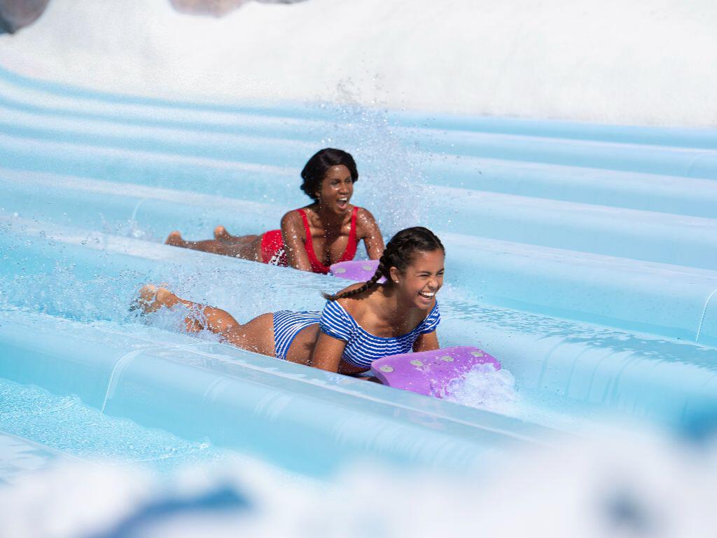 Toboggan Racers at Disney's Blizzard Beach waterpark