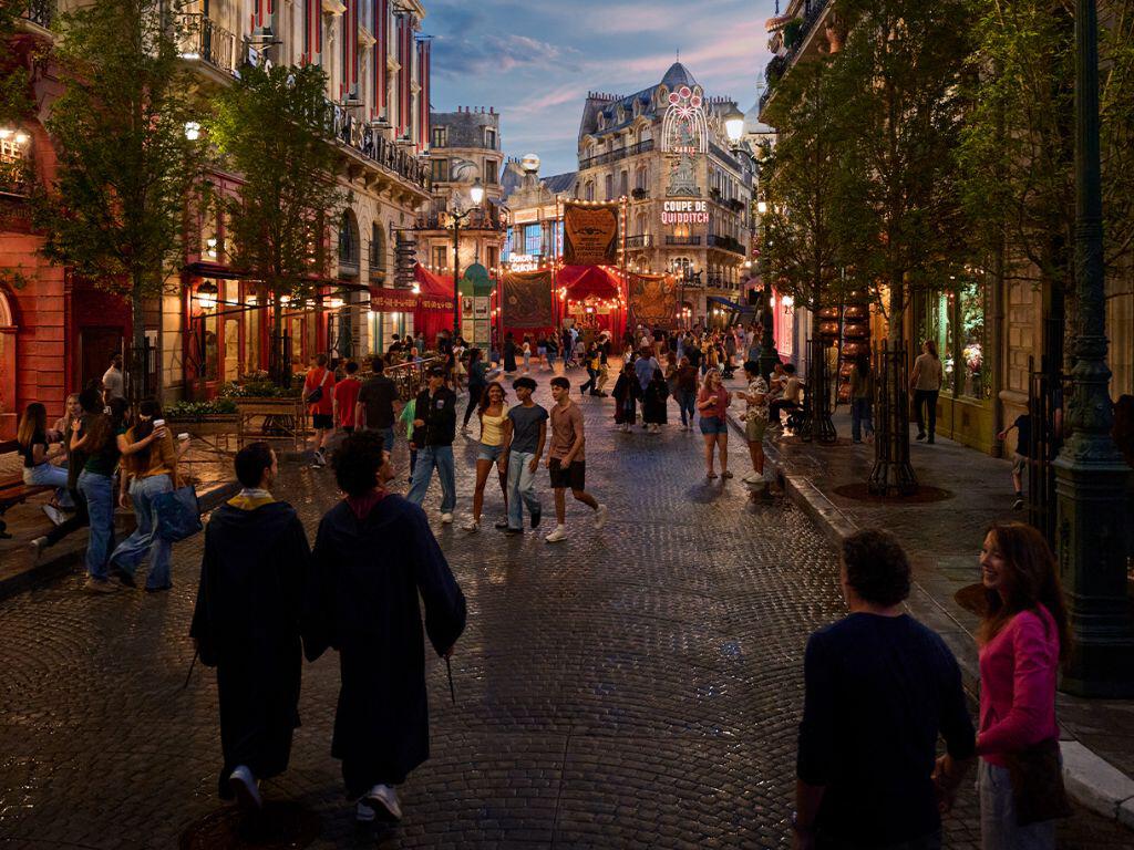 Harry Potter land at Universal Epic Universe