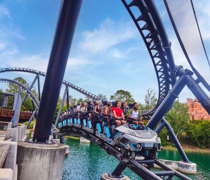Velocicoaster ride