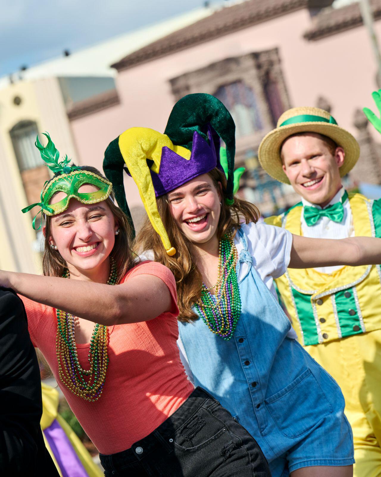 Mardi Gras celebrations at Universal Orlando