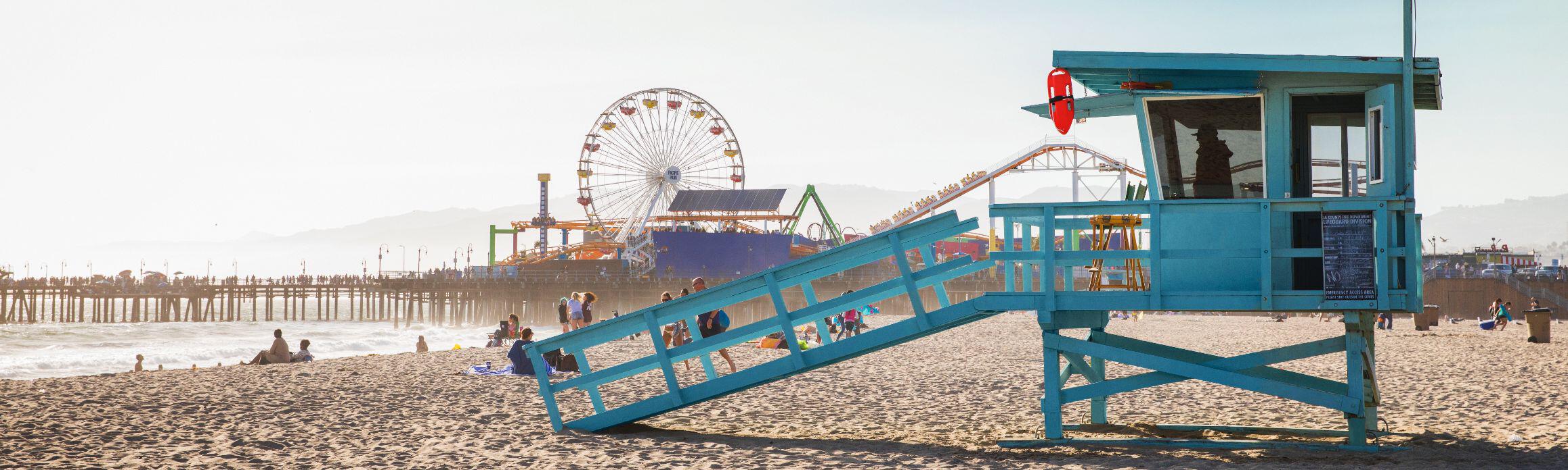 Santa Monica beach