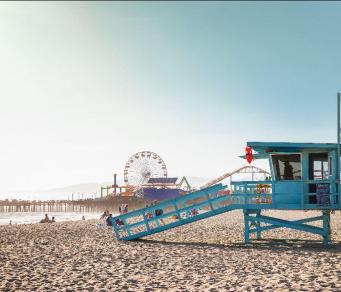 Santa Monica beach