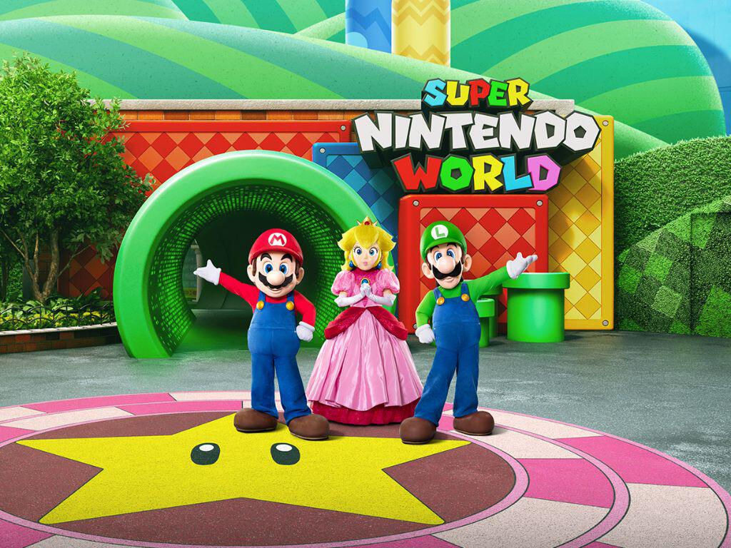 Super Nintendo World key art