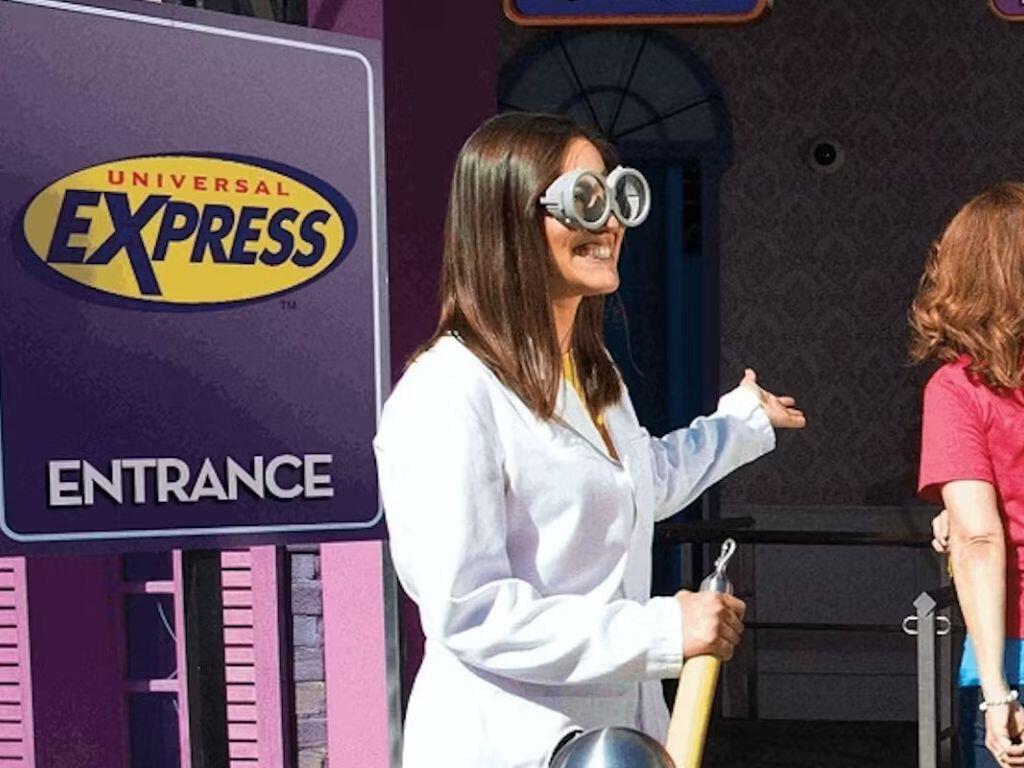Universal Express entrance to ride