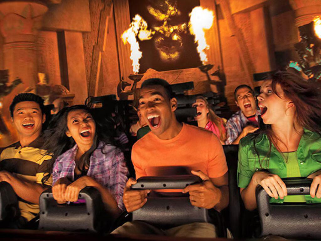 Guests on Revenge of the Mummy Ride