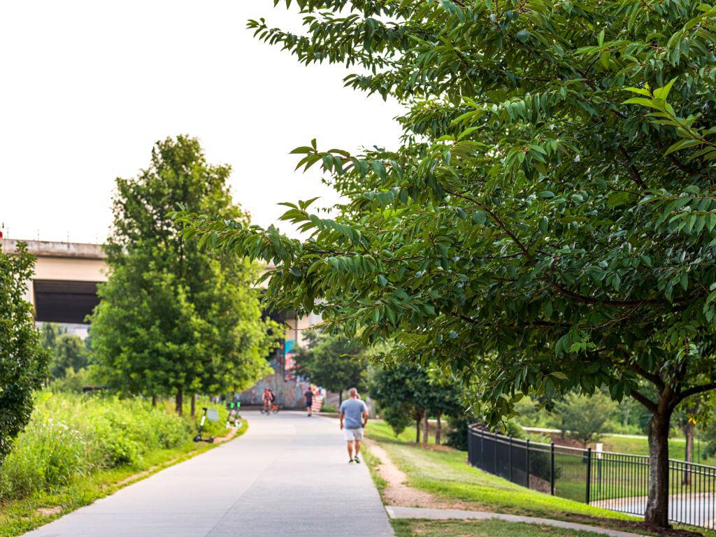 Walking in Atlanta