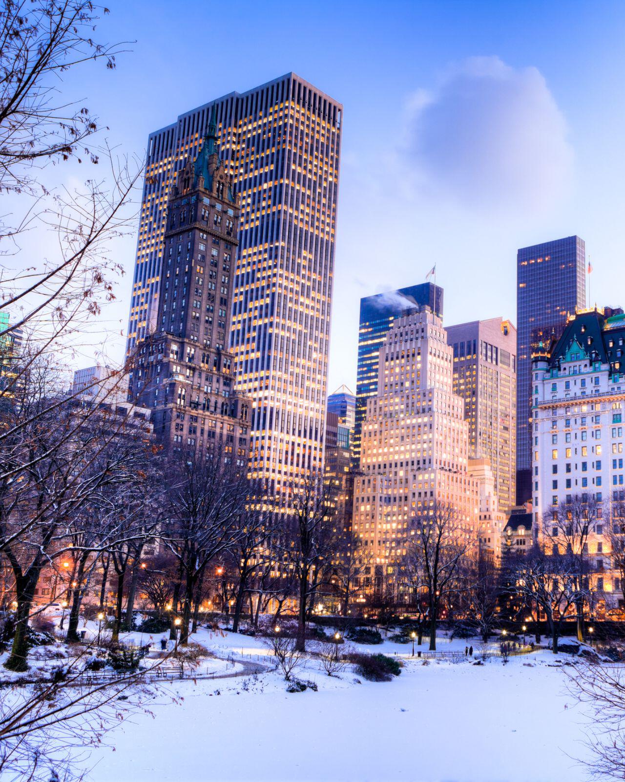 New York City in winter
