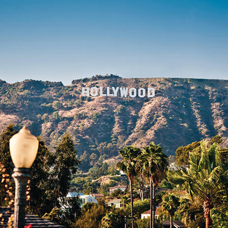 Hollywood sign