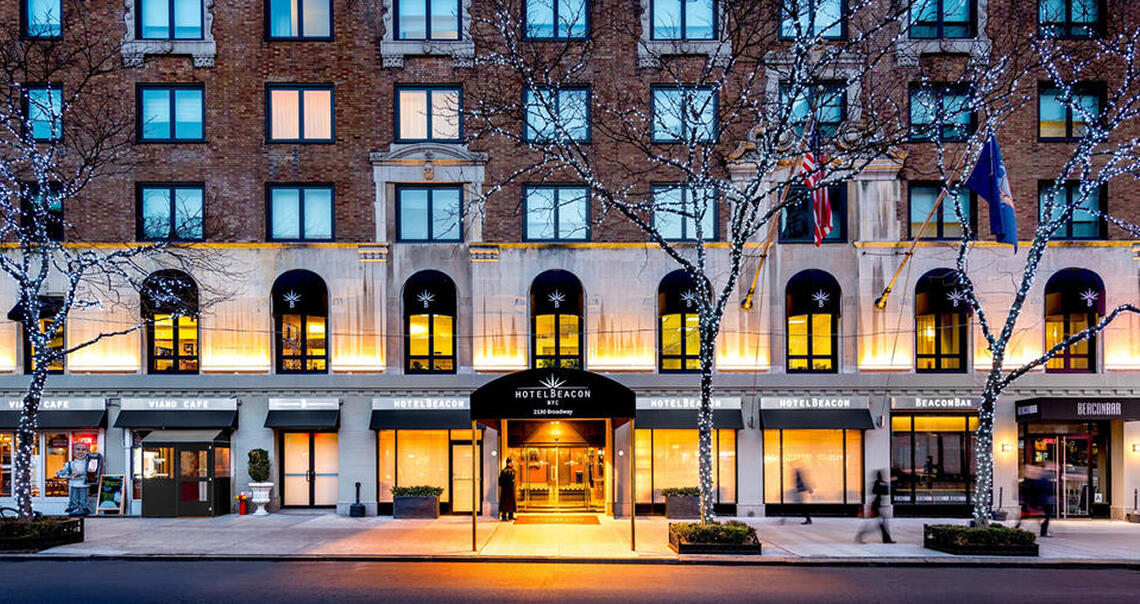 Entrance to Hotel Beacon