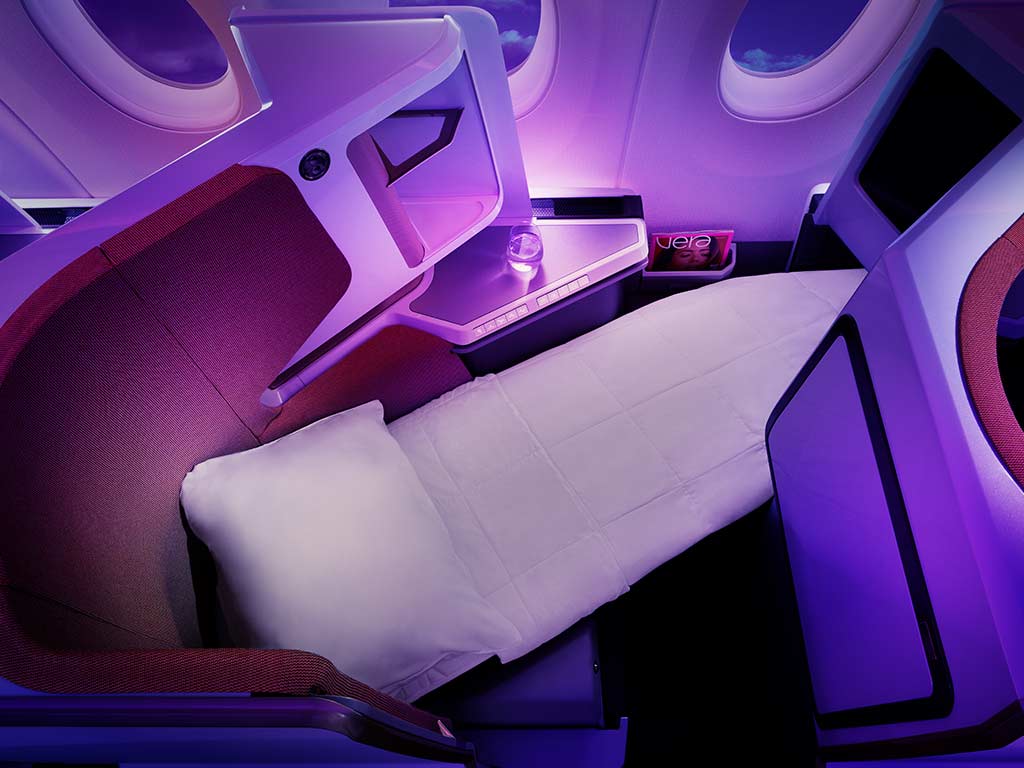 Sleeping on your flight