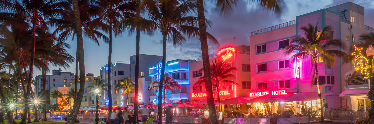 Hotels on Ocean Drive in Miami
