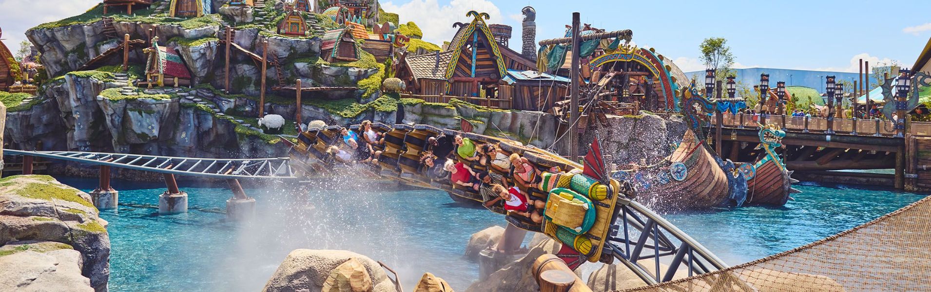 Rollercoaster at Universal Epic Universe