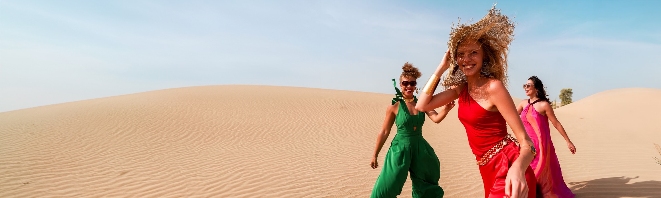 Ladies in the desert