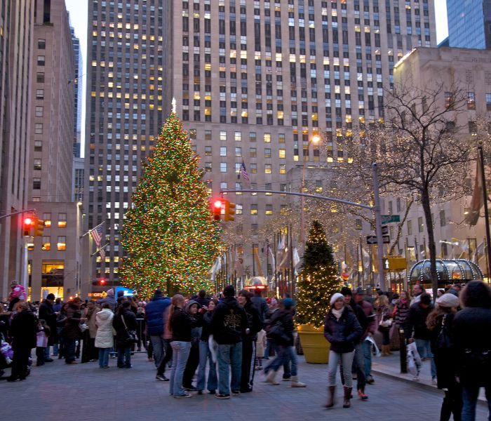 New York City in winter