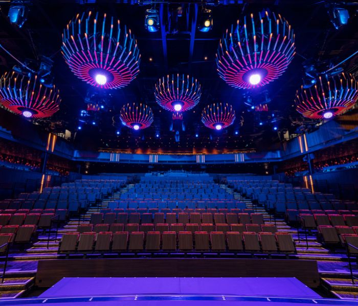 Aquatheatre on Norwegian Cruise Line