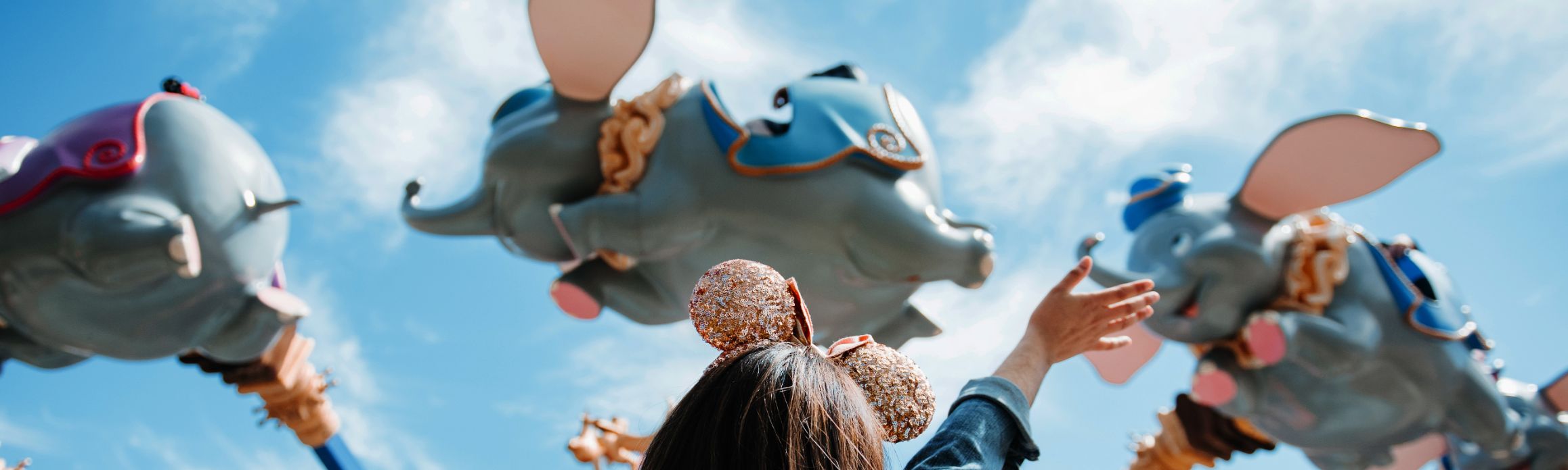 Man and son in front of the castle