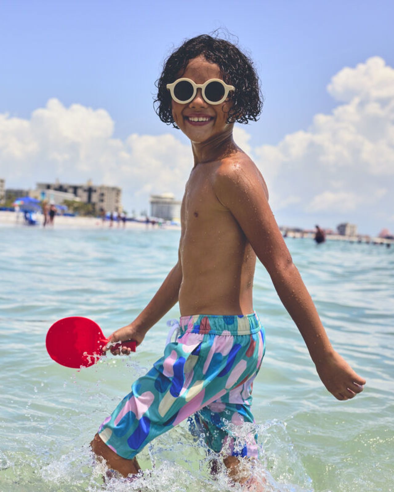 Boy on St Pete Beach